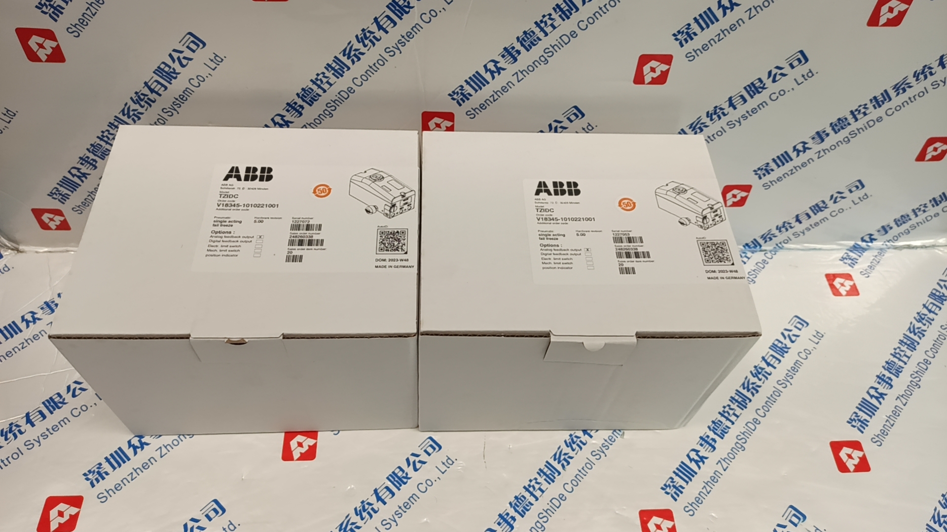 ABB V18345-1010221001电动气动阀门定位器